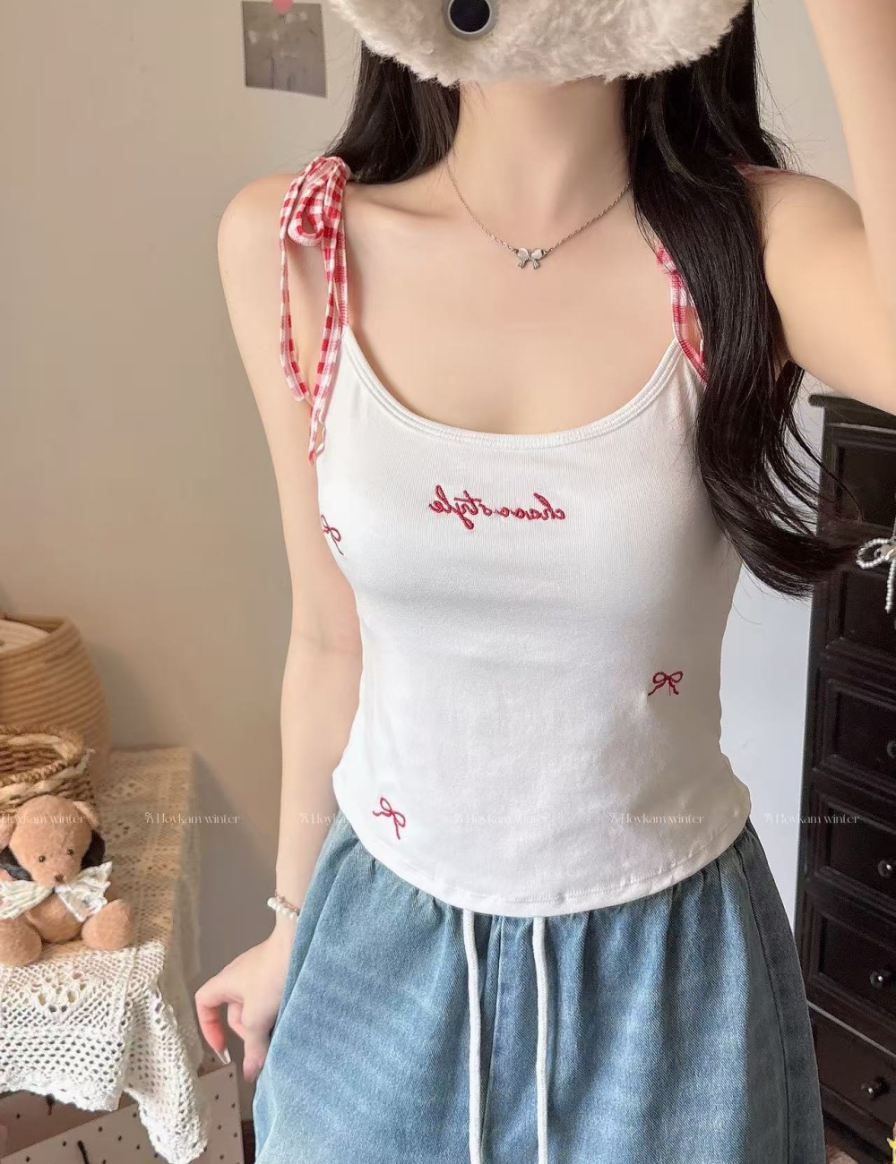 Short wrapped chest tops bottoming beauty back underwear