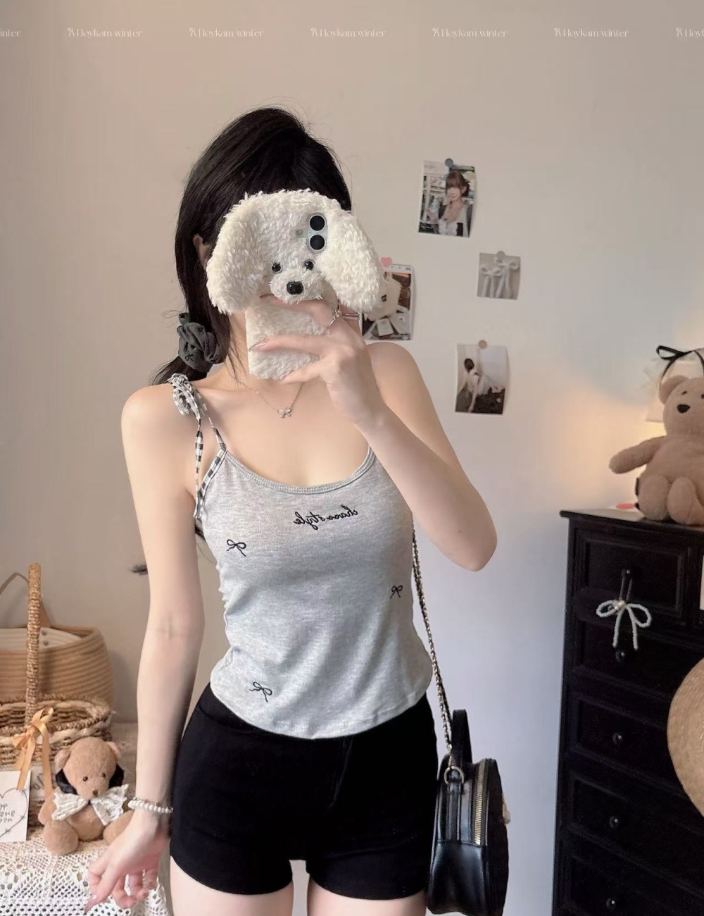 Short wrapped chest tops bottoming beauty back underwear