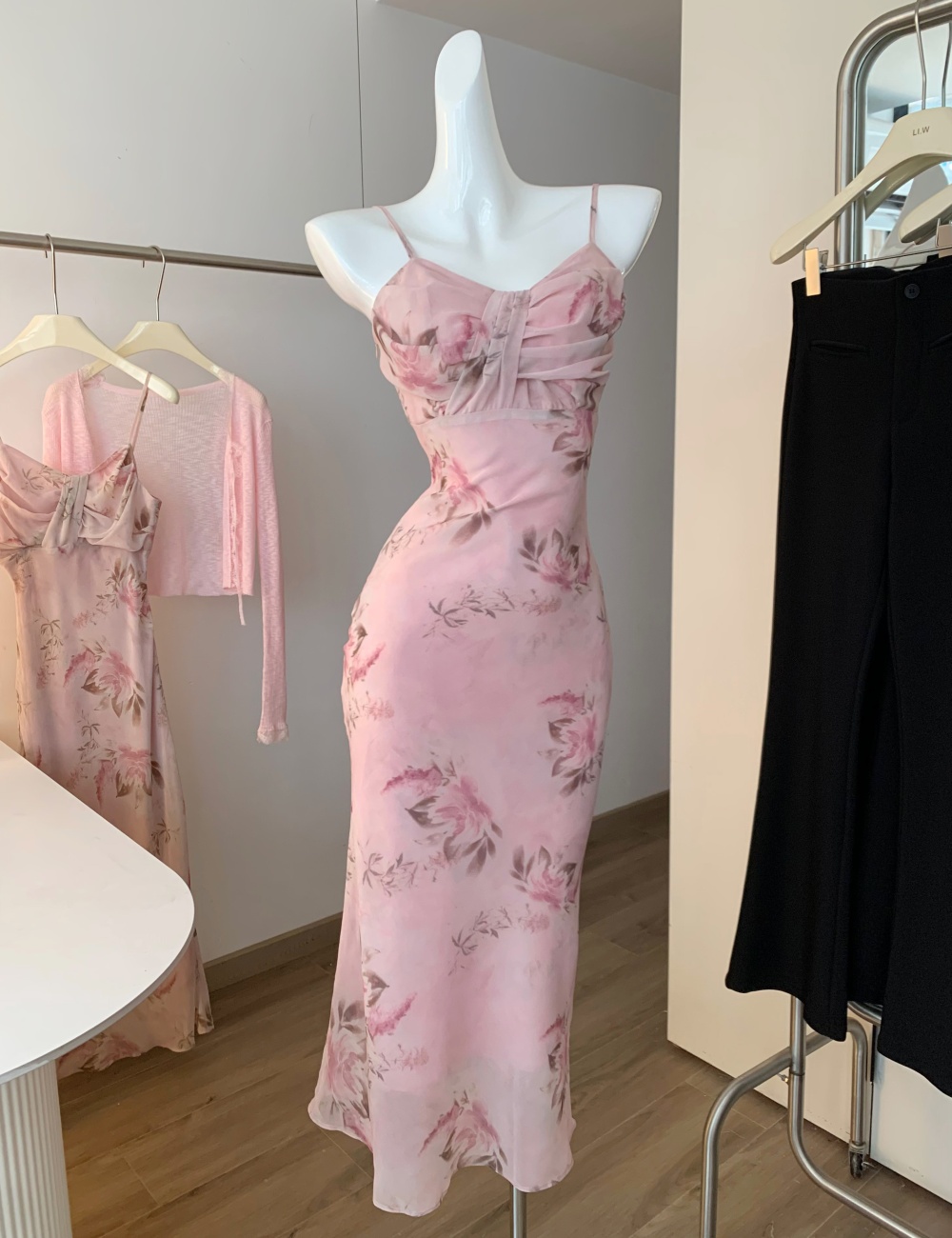 Was white maiden tender sling enticement dress