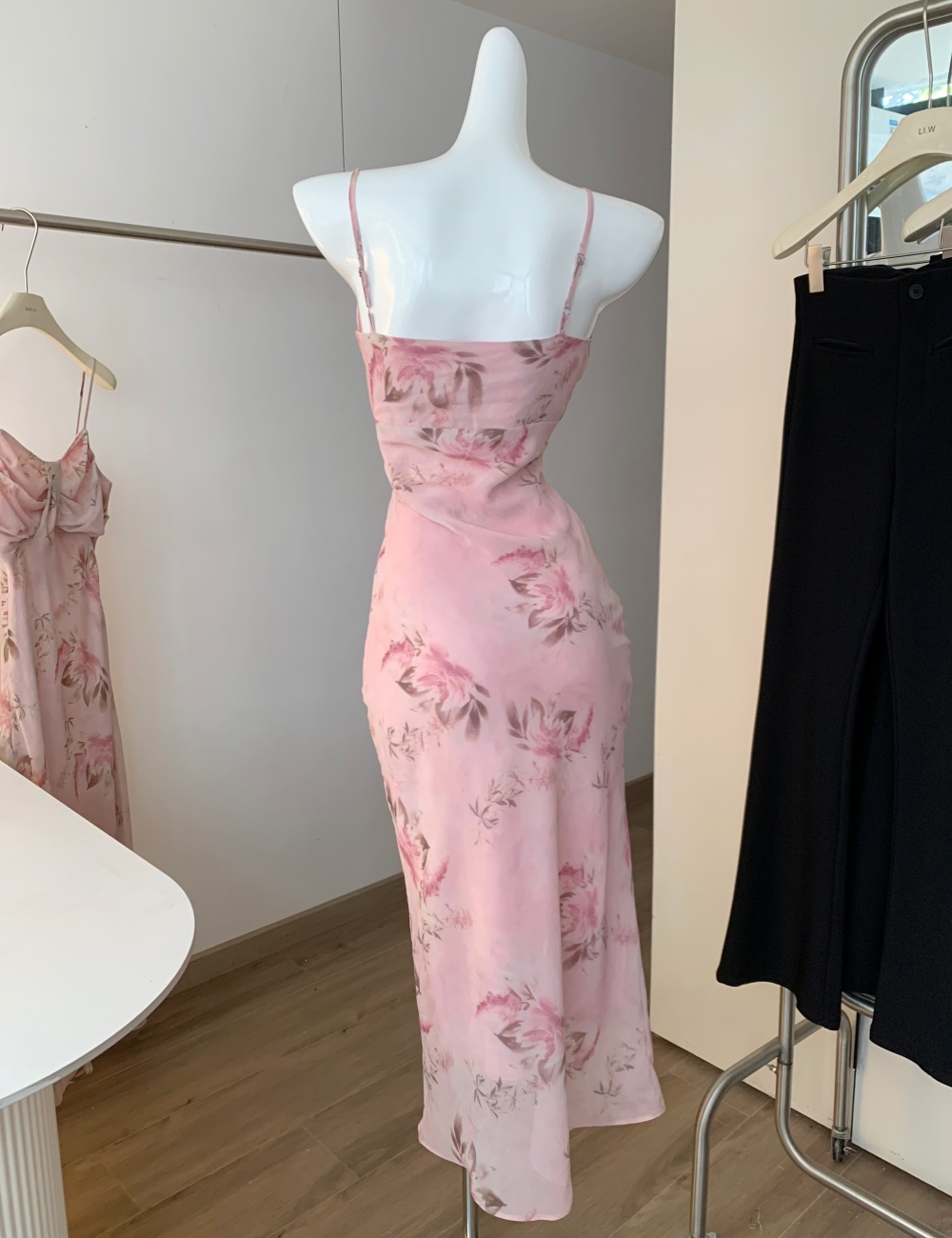 Was white maiden tender sling enticement dress