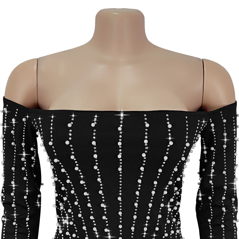 European style long sleeve dress for women