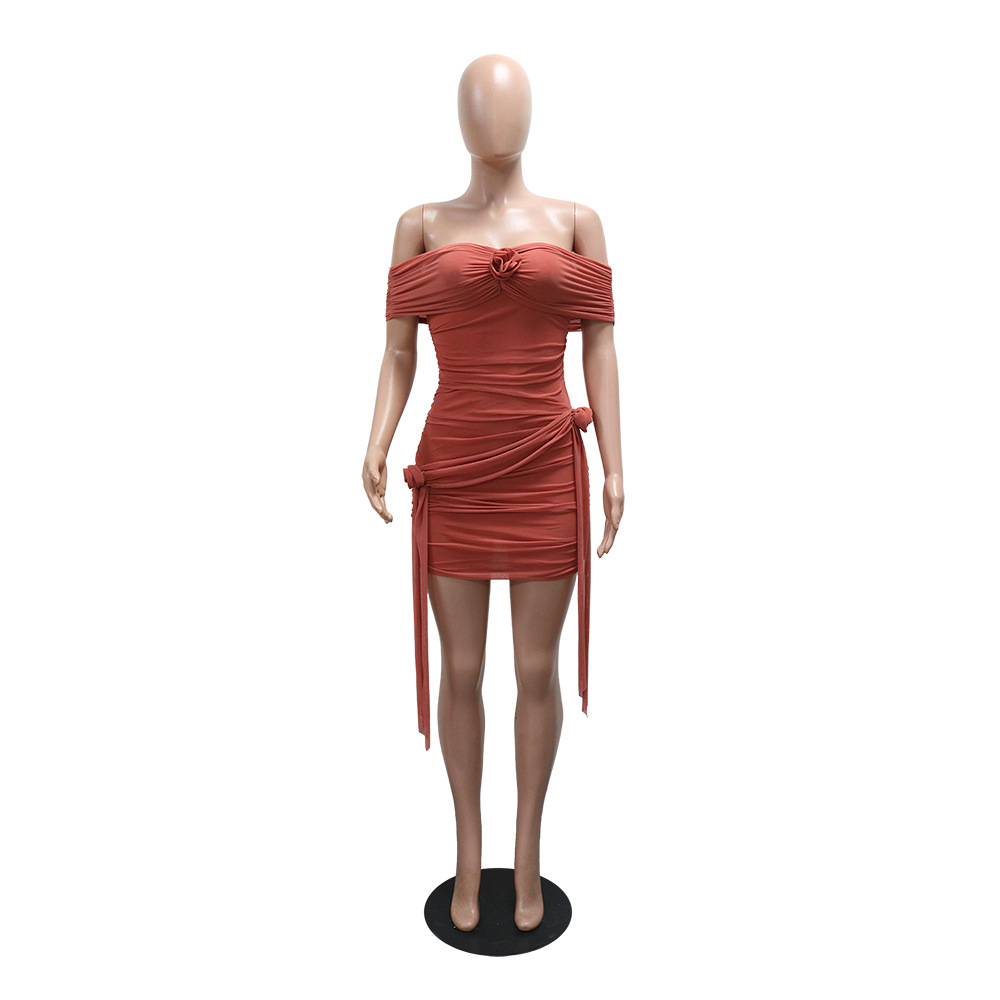 Fashion sexy T-back European style dress for women