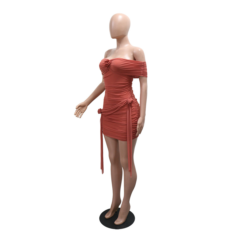 Fashion sexy T-back European style dress for women