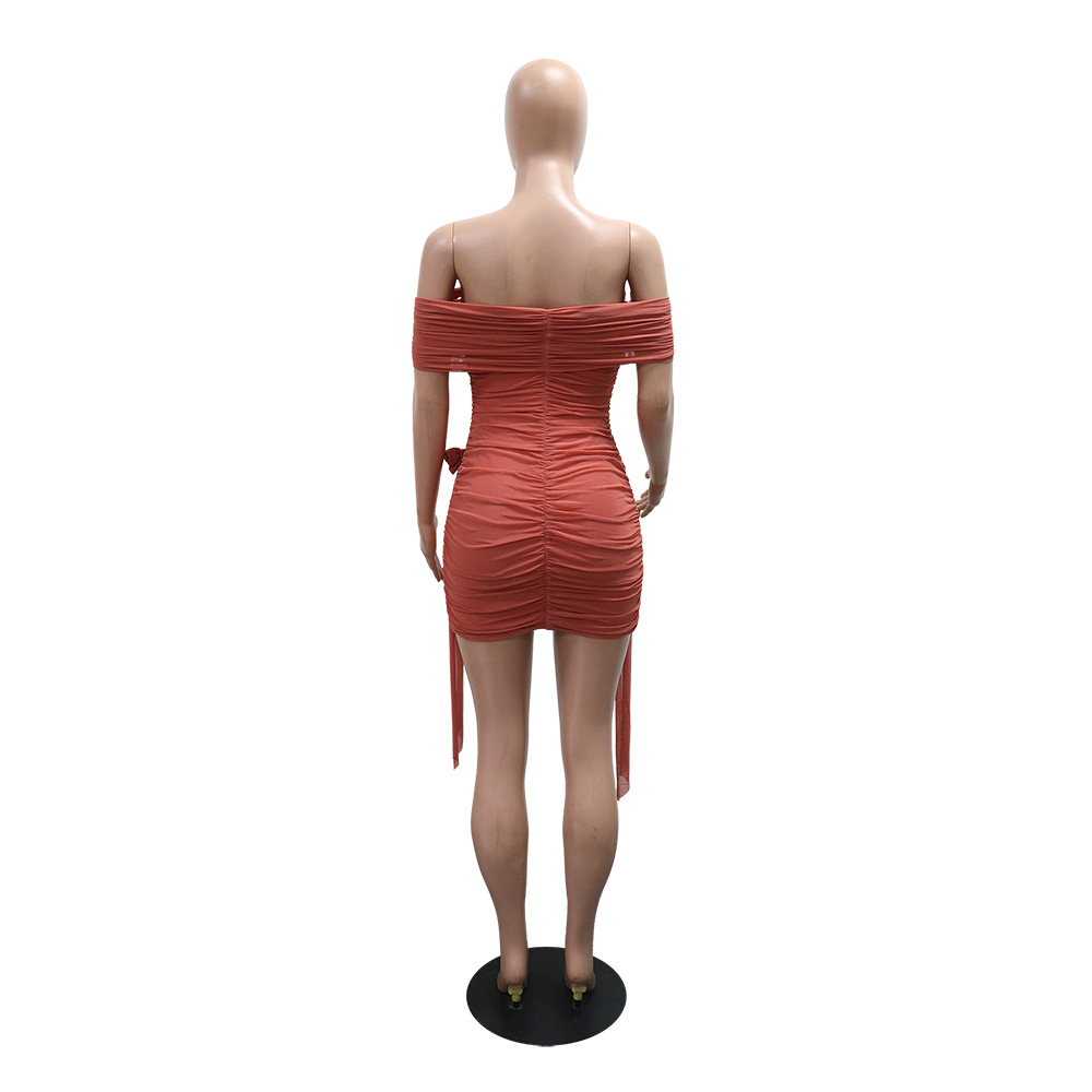 Fashion sexy T-back European style dress for women