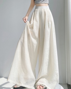 Temperament Casual slim wicking straight long pants for women