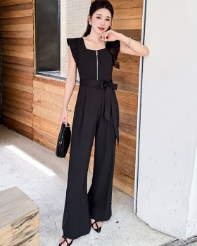 Drape summer fashion temperament frenum jumpsuit