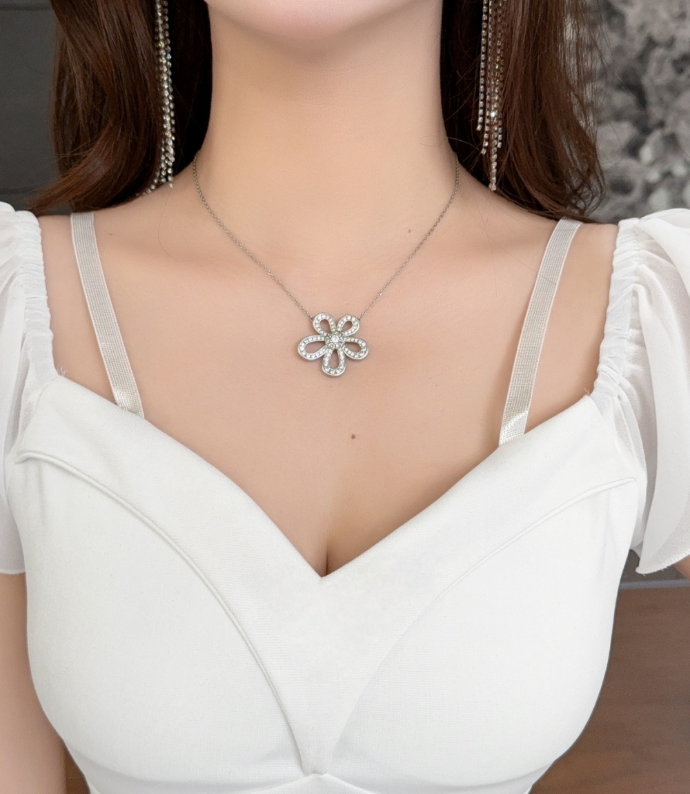 Flat shoulder temperament tender dress a set