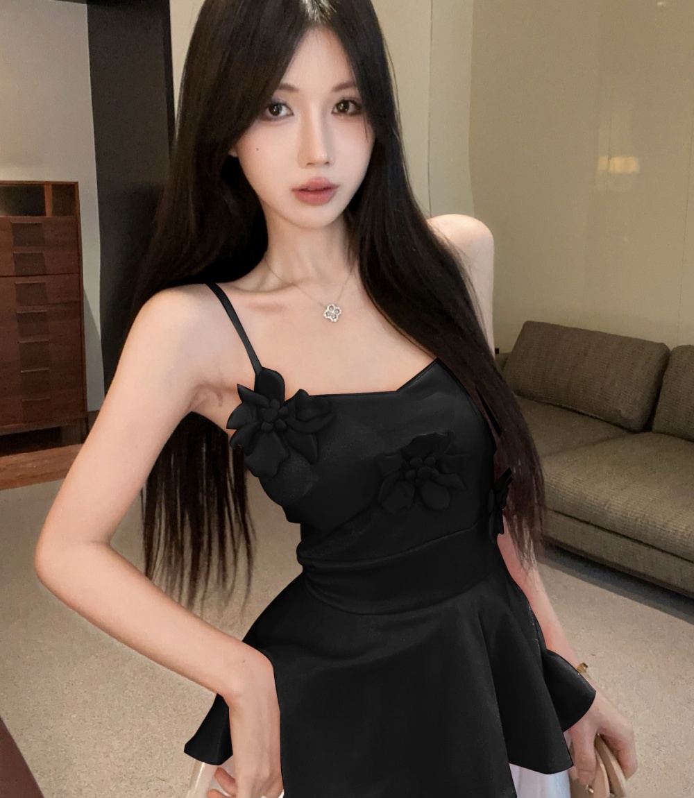 Splice enticement strap dress pink spicegirl dress