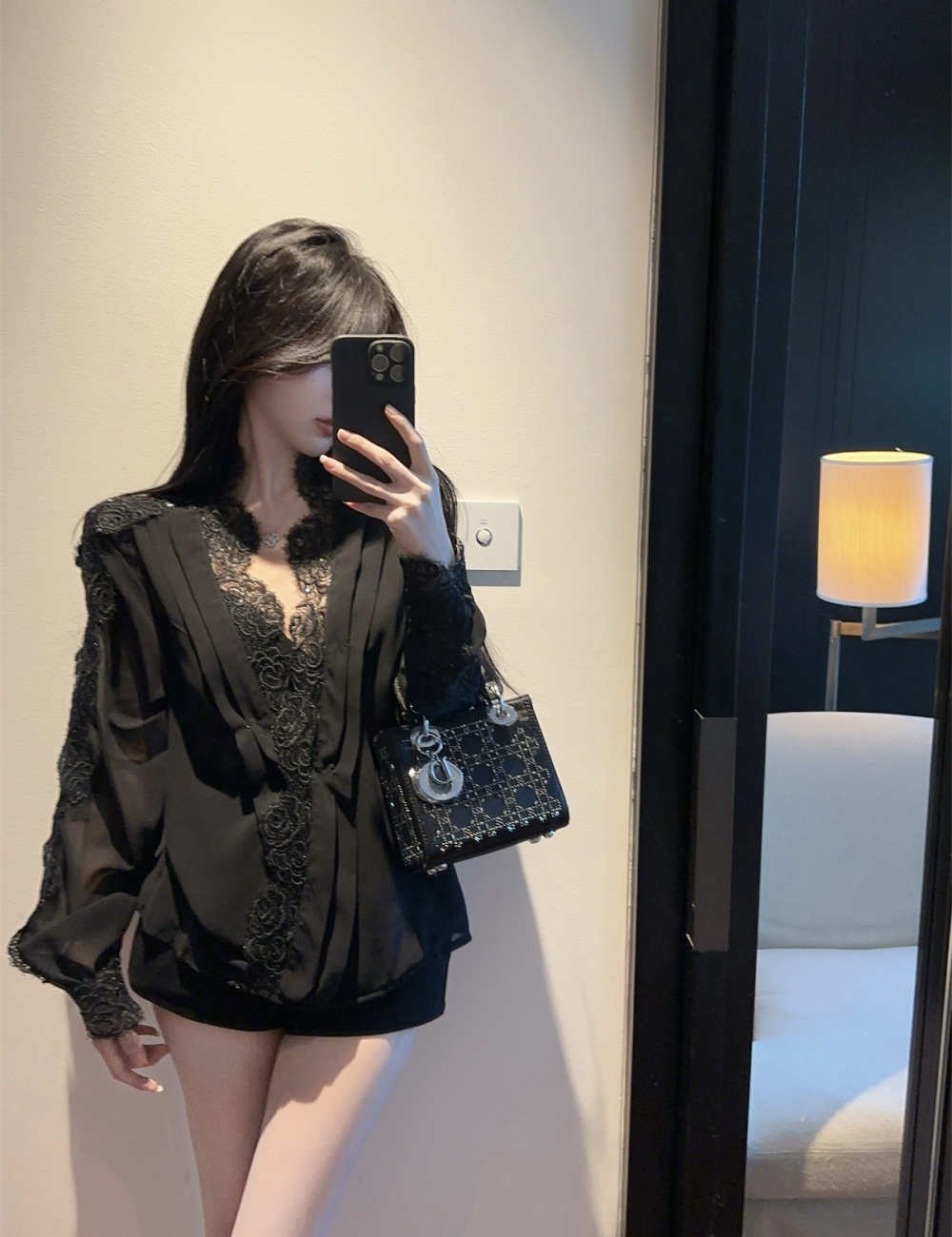 Rose splice shorts autumn enticement shirt a set