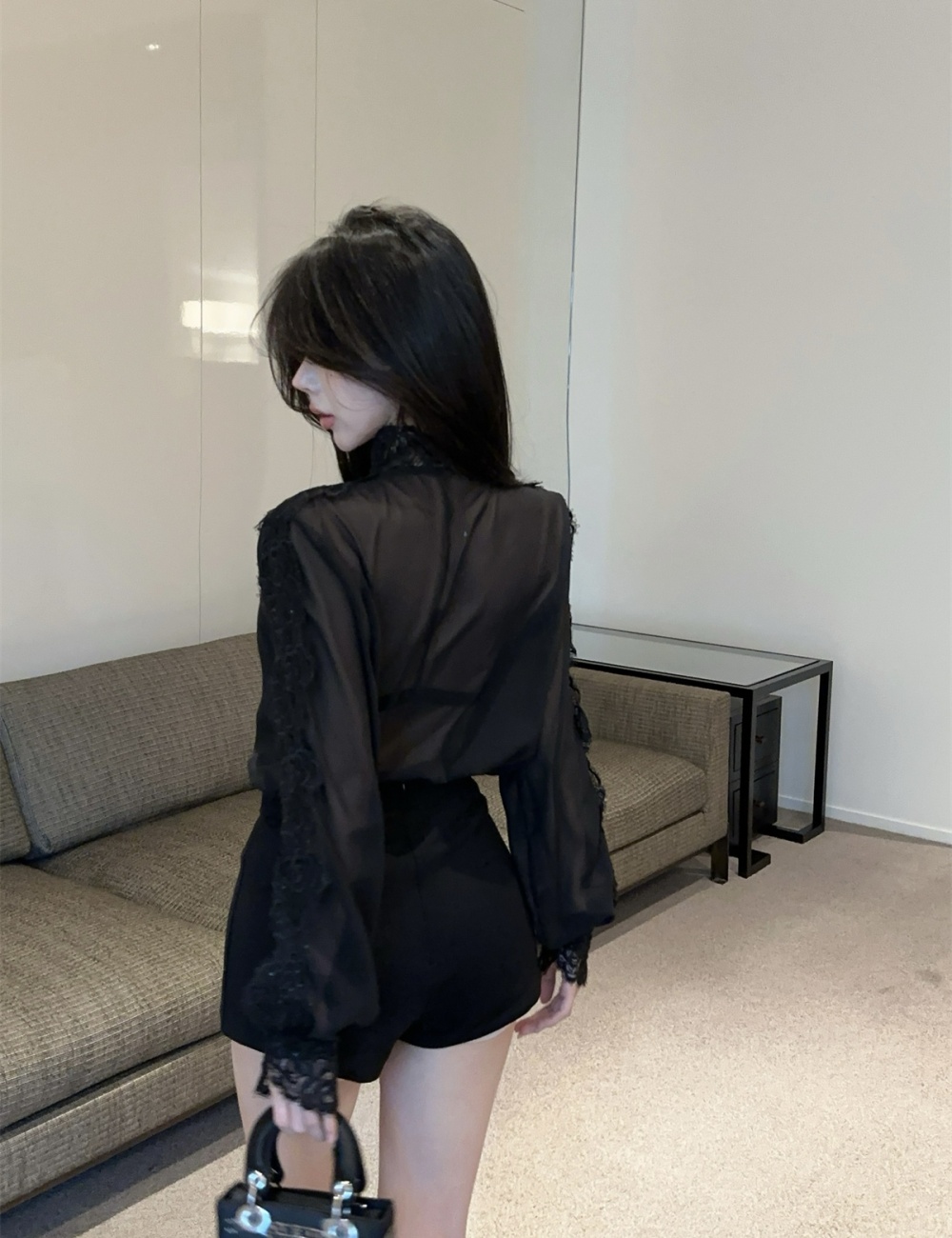 Rose splice shorts autumn enticement shirt a set