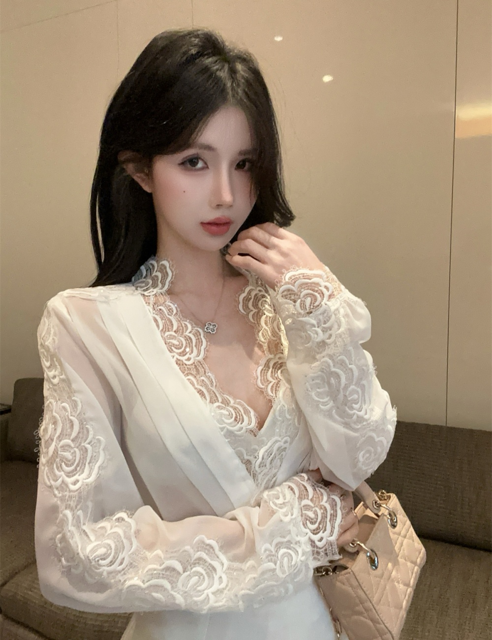 Rose splice shorts autumn enticement shirt a set