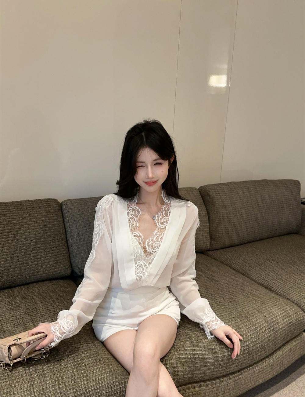 Rose splice shorts autumn enticement shirt a set