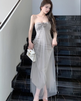 Flowers dress temperament long dress for women