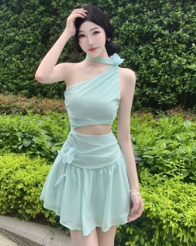Temperament beach dress chiffon dress for women