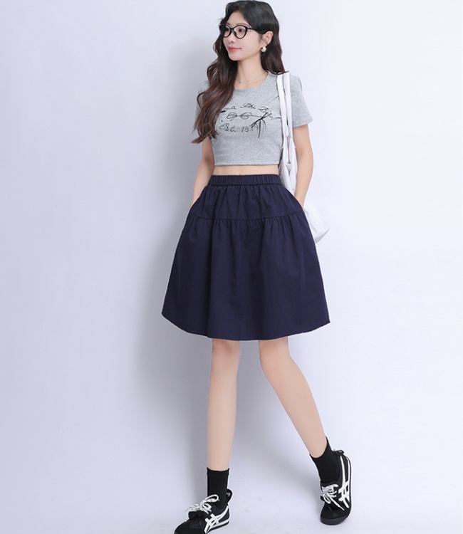 Summer Japanese style skirt Casual sports short skirt