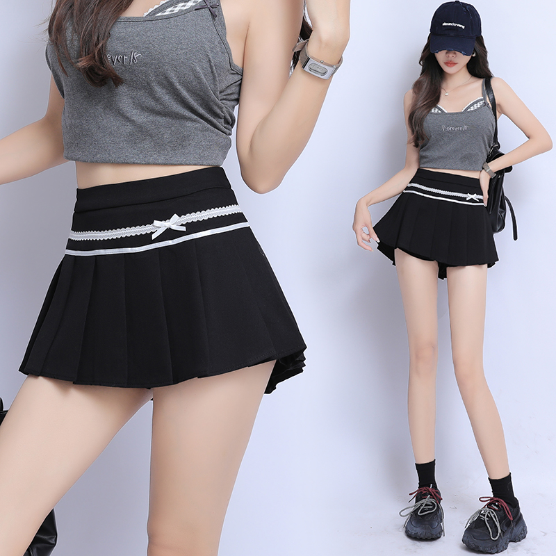 Sweet skirt high waist short skirt for women
