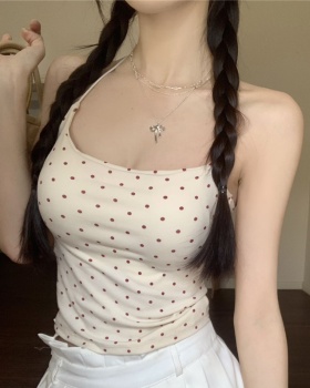 Summer with chest pad Bra beauty back sling tops