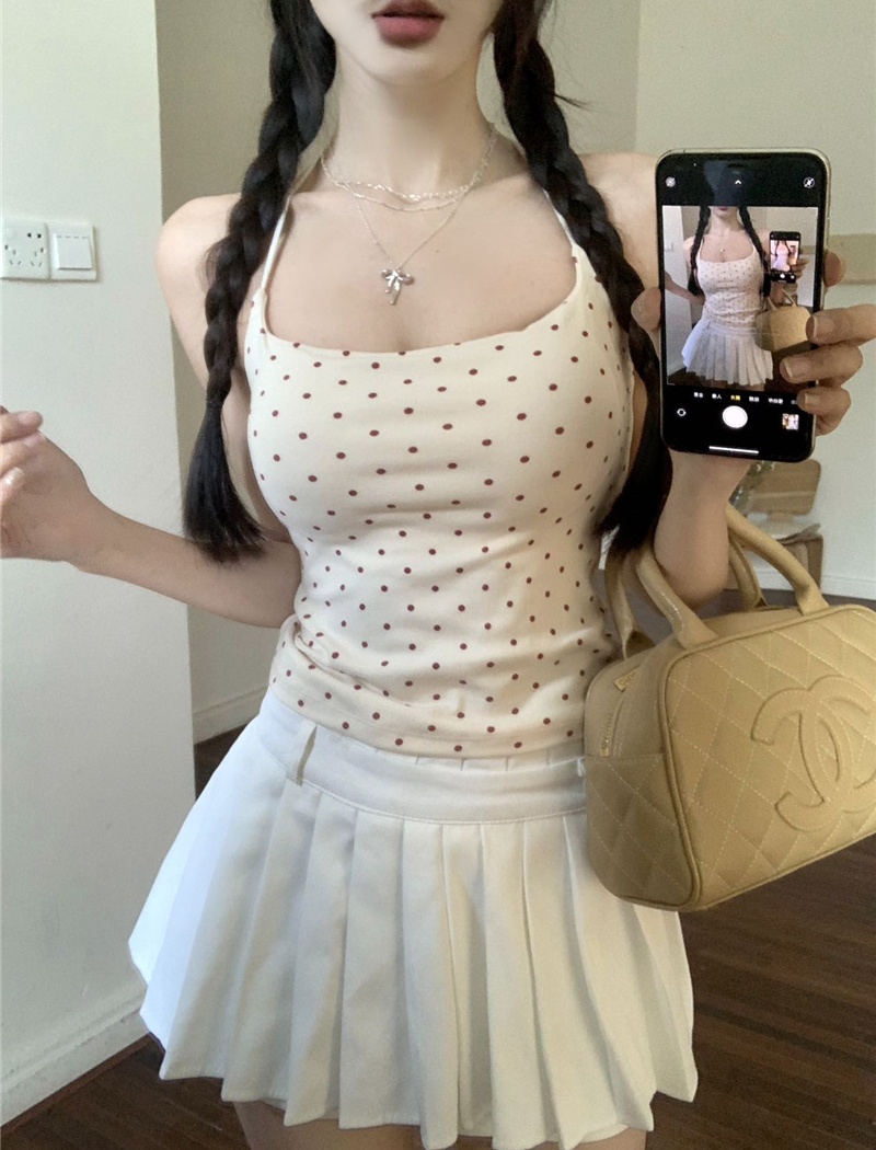 Summer with chest pad Bra beauty back sling tops