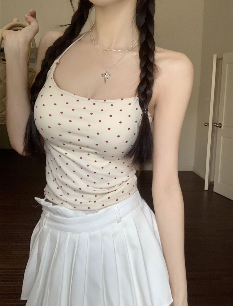 Summer with chest pad Bra beauty back sling tops