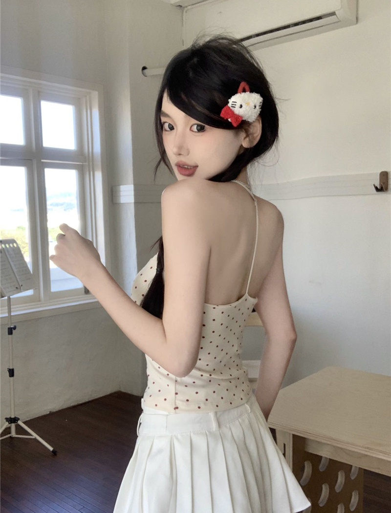 Summer with chest pad Bra beauty back sling tops