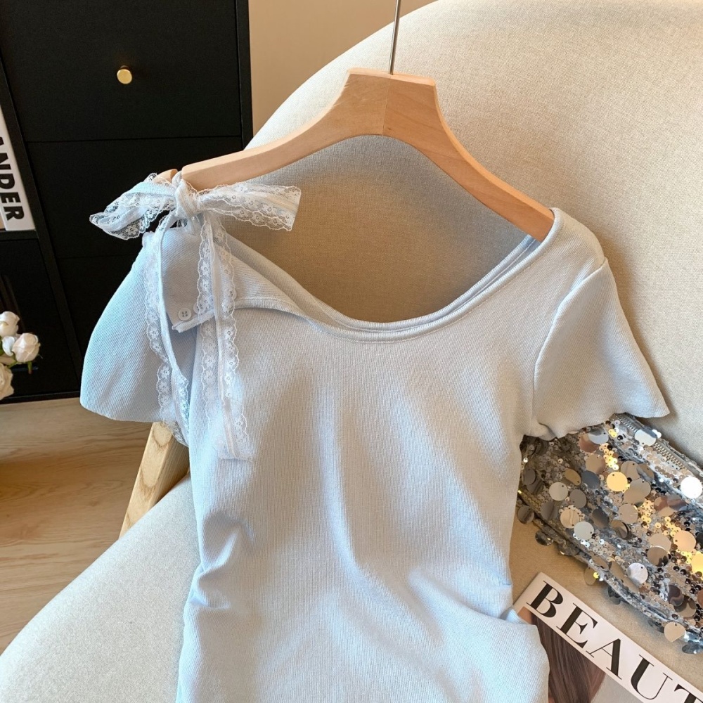 Bottoming tops Western style sweater for women