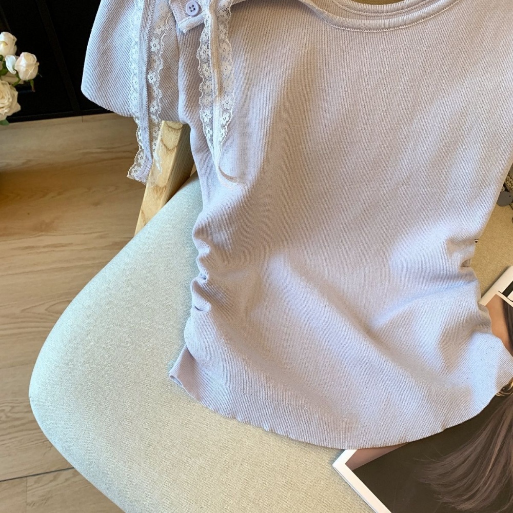 Bottoming tops Western style sweater for women