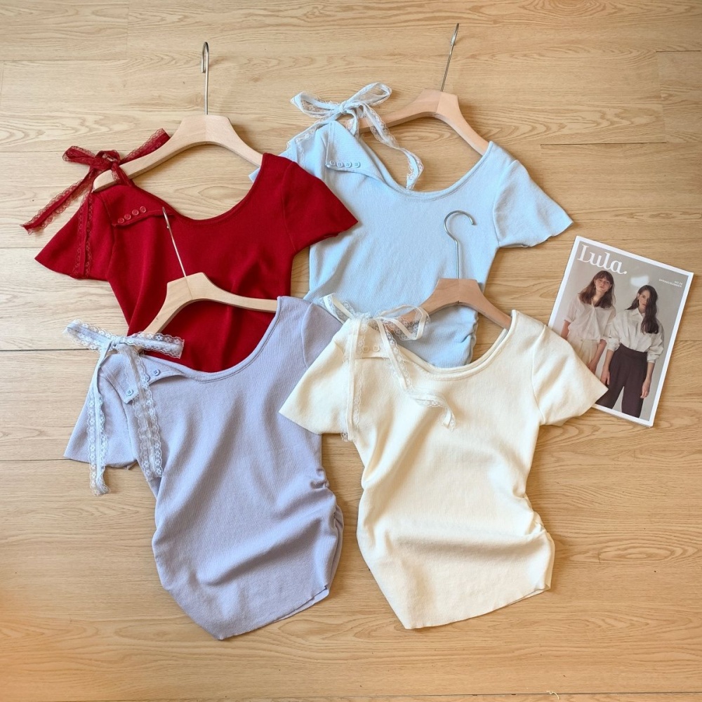 Bottoming tops Western style sweater for women