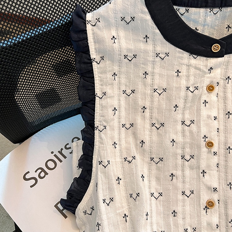 Printing fashion shirt summer round neck tops for women