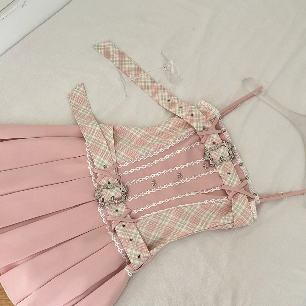 Spring enticement T-back niche sling dress