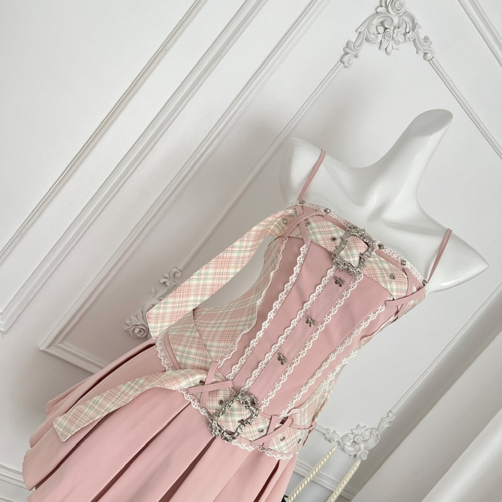 Spring enticement T-back niche sling dress