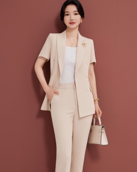 Temperament business suit summer brooch a set for women