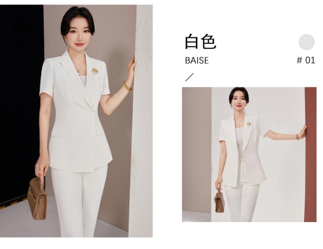 Temperament business suit summer brooch a set for women