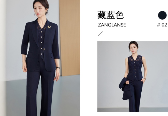 Fashion business suit 3pcs set for women