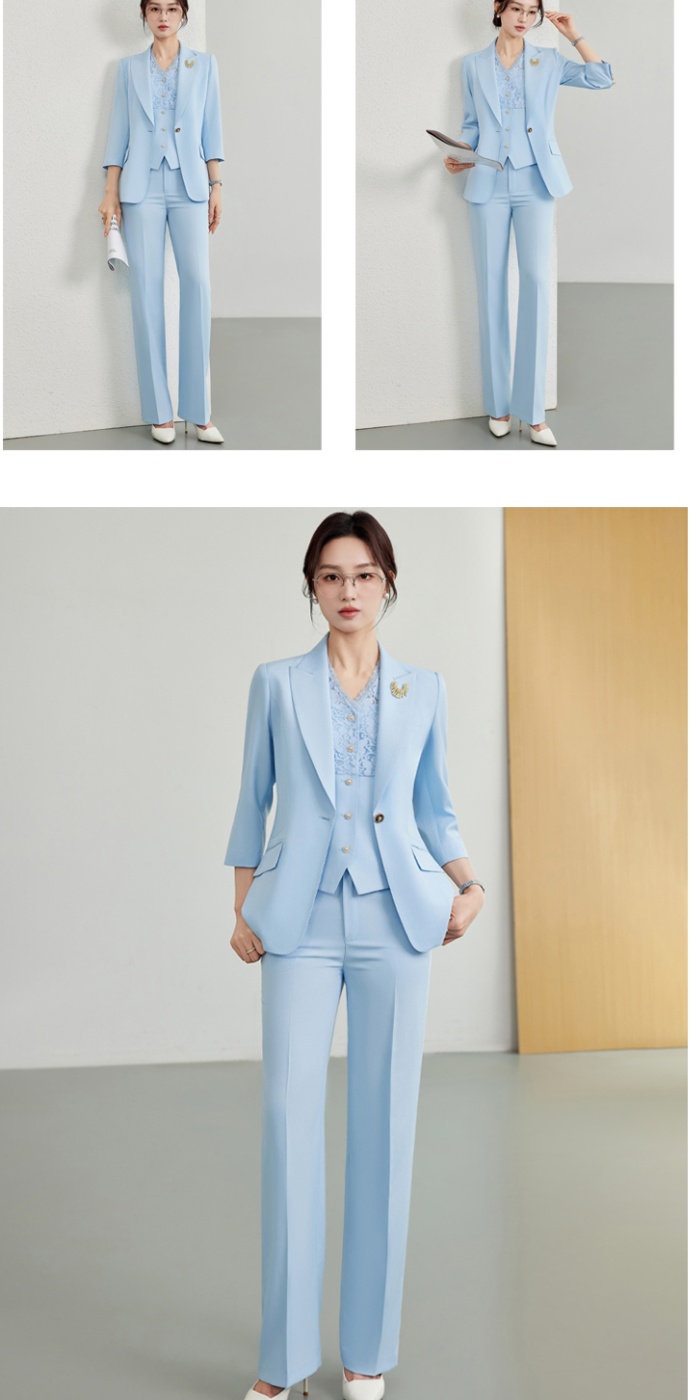 Fashion business suit 3pcs set for women