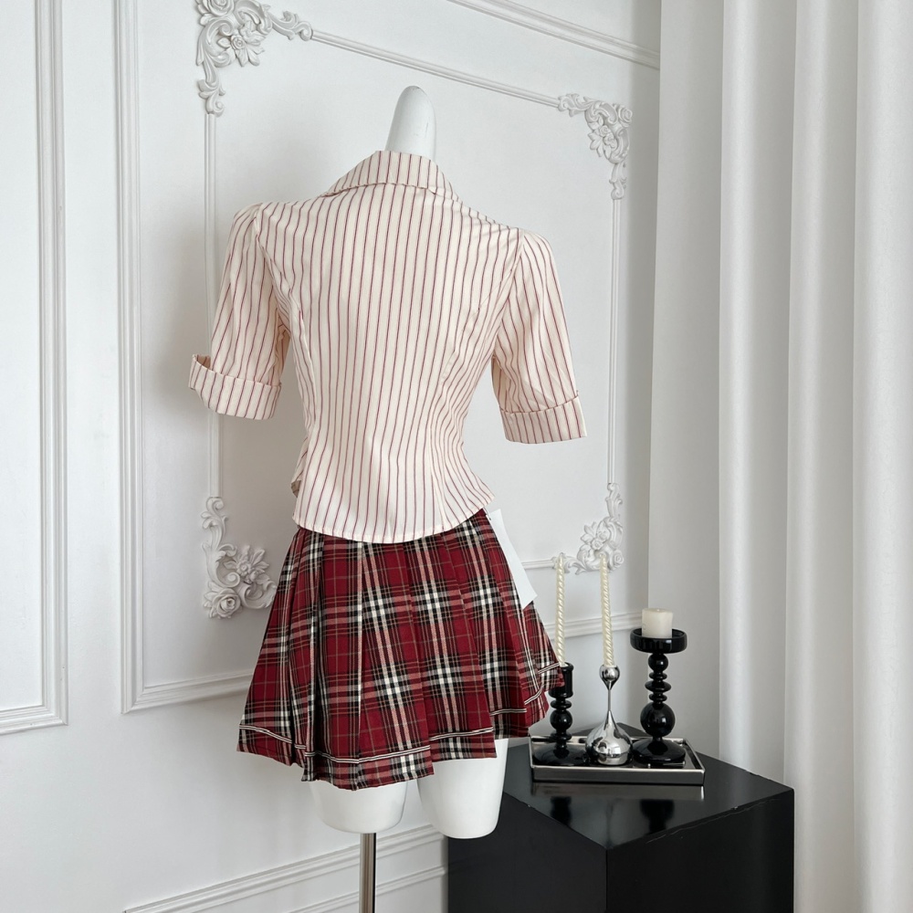Spicegirl sexy summer short skirt niche enticement tops a set