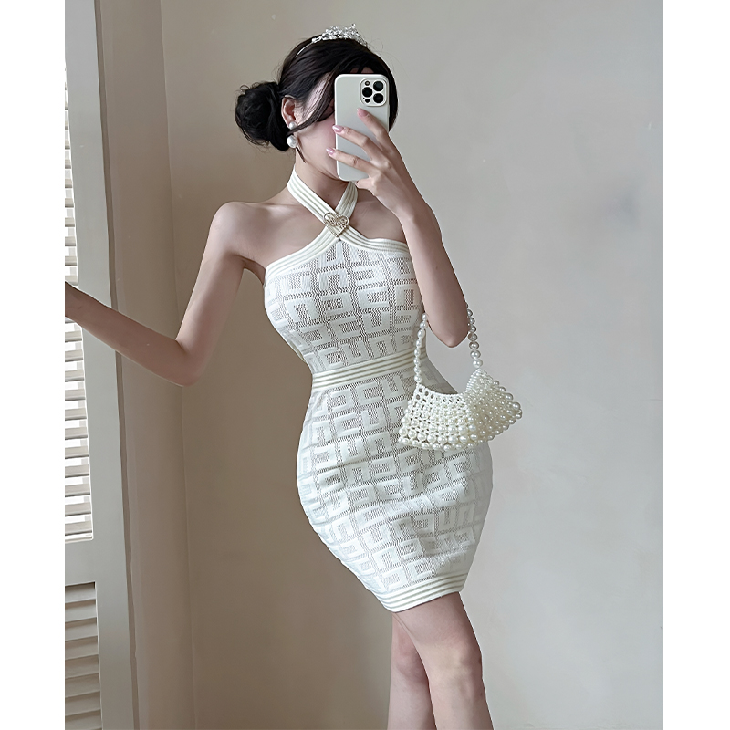 Temperament package hip dress spicegirl summer T-back
