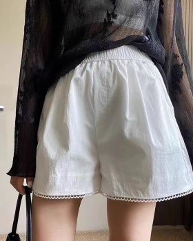 Straight shorts Casual wide leg pants for women