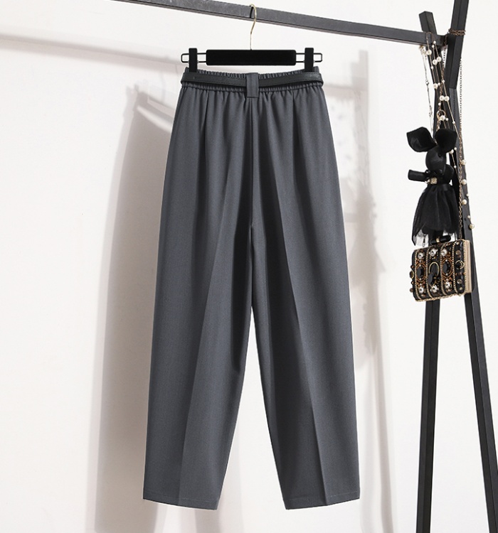 Straight casual pants loose nine pants for women