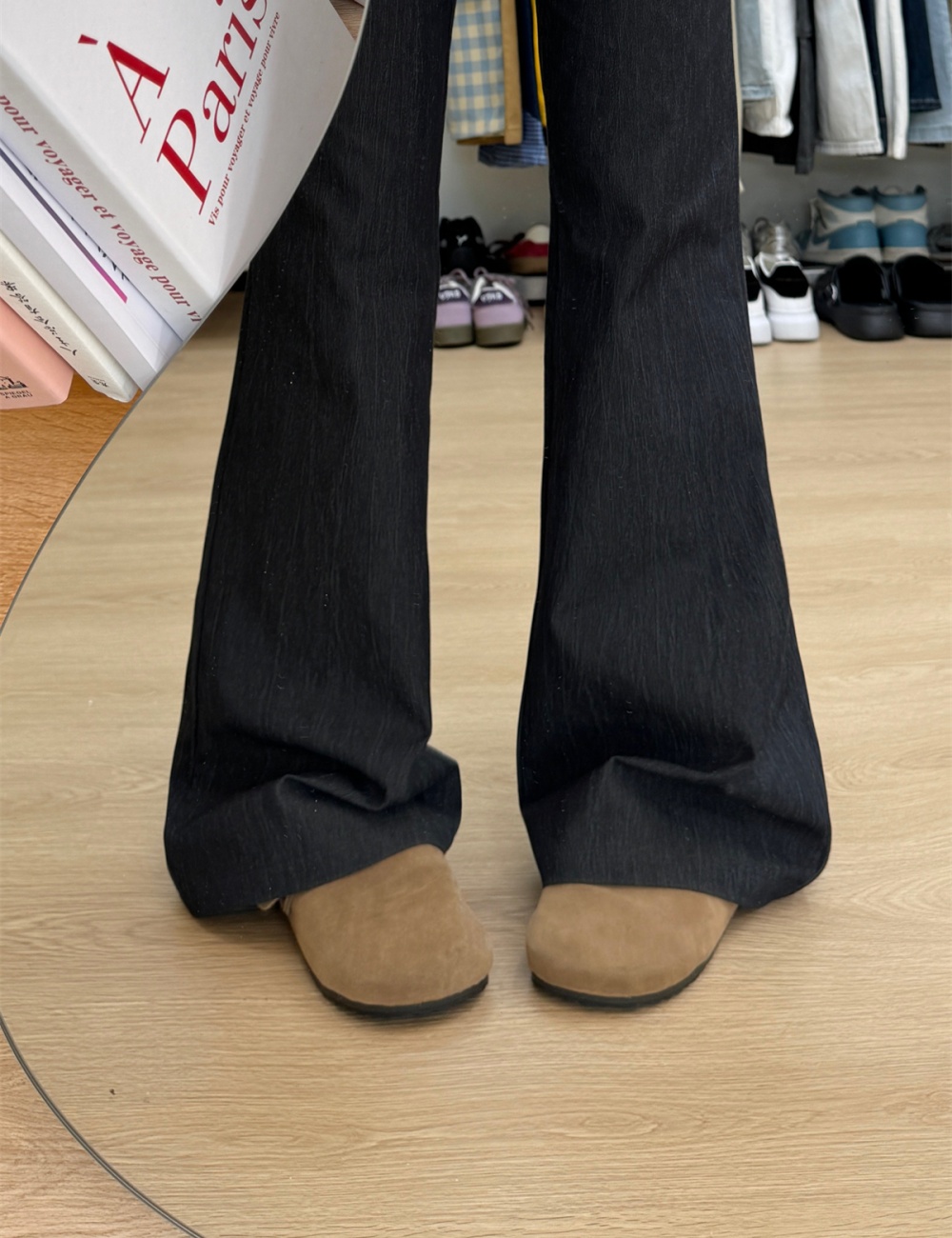 Thin slim suit pants summer high waist pants for women