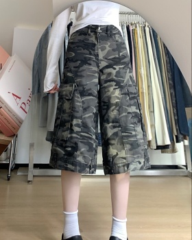Spicegirl summer jeans camouflage shorts