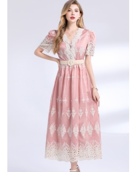 Temperament dress big skirt long dress for women