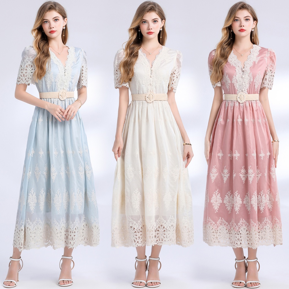Temperament dress big skirt long dress for women