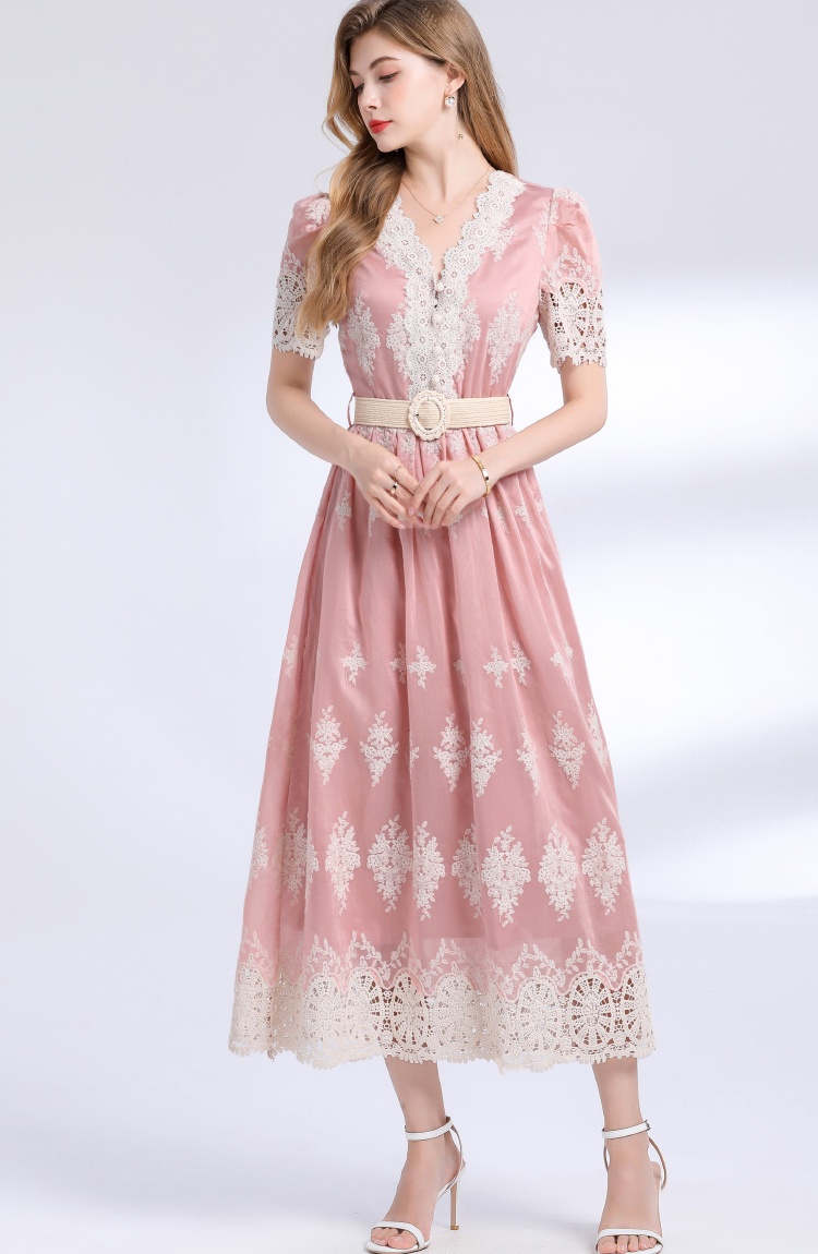 Temperament dress big skirt long dress for women