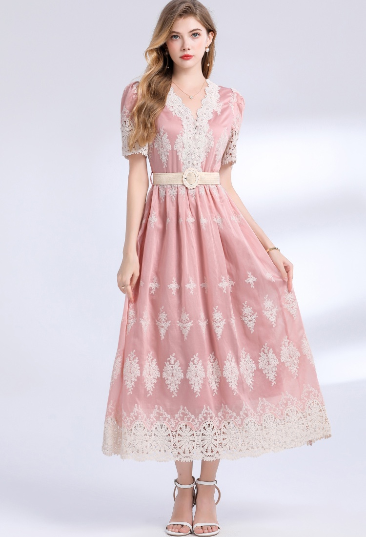 Temperament dress big skirt long dress for women
