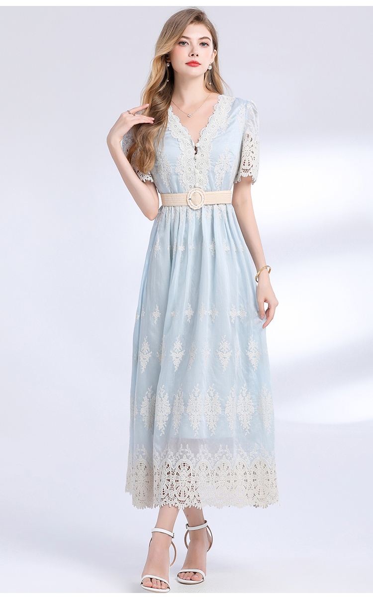 Temperament dress big skirt long dress for women
