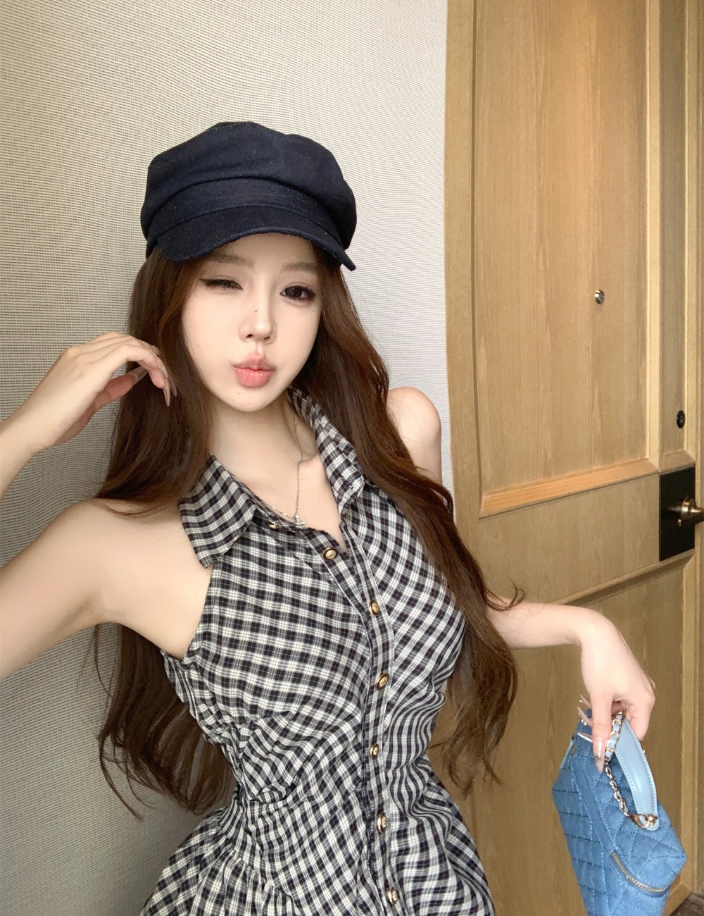 College style temperament dress 2pcs set for women