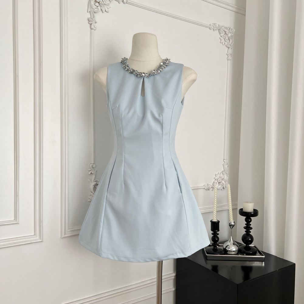 France style sleeveless dress summer dress for women