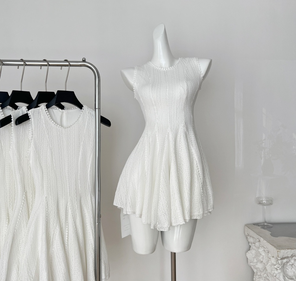 Temperament sexy swan sweet style slim dress