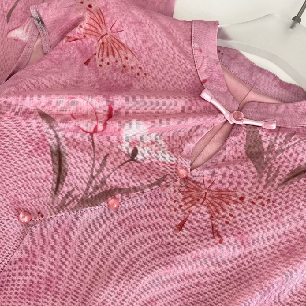 Tender slim cheongsam summer temperament dress
