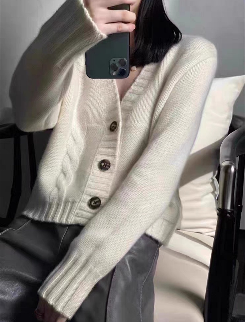 Outside the ride pure coat loose cardigan for women